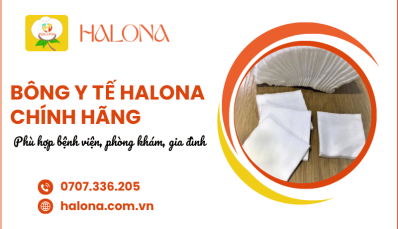 Bông y tế Halona chính hãng – Phù hợp bệnh viện, phòng khám, gia đình